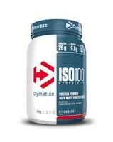 Dymatize 25181102, Dymatize Iso100 Hydrolyzed Isolat Protein Pulver Erdbeere 932g
