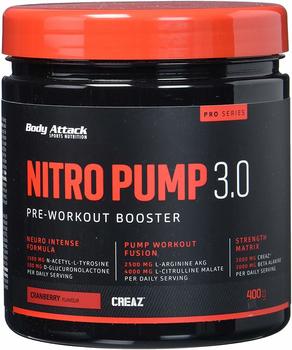 Body Attack Nitro Pump 3.0 - 400g - Cranberry