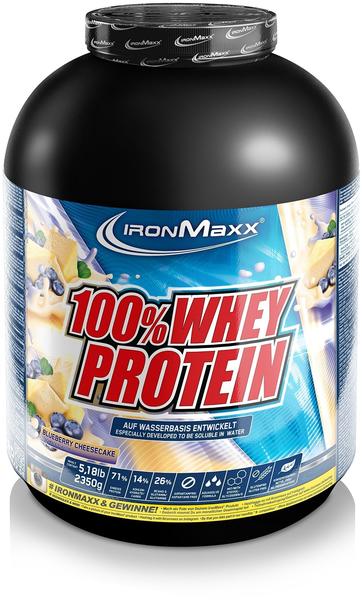 IronMaxx 100% Whey Protein 2350g Blueberry-Cheesecake