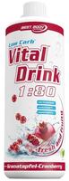 Best Body Nutrition Vital Drink Zerop - 1000ml - Pomegranate Cranberry