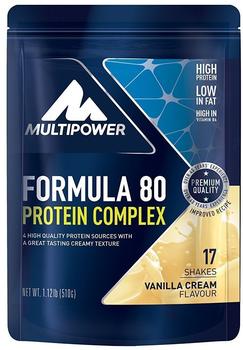 MultiPower Formula 80 Protein Complex Vanille Pulver 510 g
