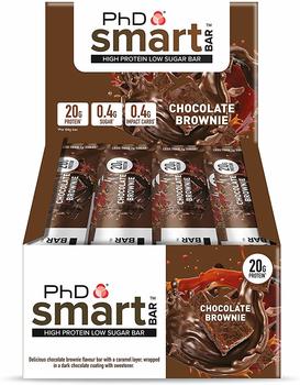 PHD Smart Caramel Crunch Riegel 12 x 64 g