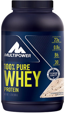 MultiPower 100% Pure Whey Protein Coffee Caramel Pulver 450 g