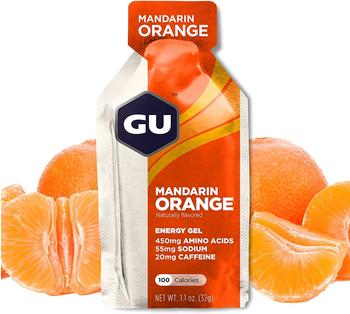 GU Energy Gel Box 24x32g Mandarin Orange 2019 & Smoothies