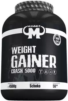 Mammut Best Body Weight Gainer Crash 5000 4500g Chocolate