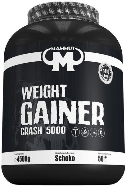 Mammut Best Body Weight Gainer Crash 5000 4500g Chocolate