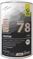 Raab Vitalfood Protein Shake Pur Bio Pulver 500 g