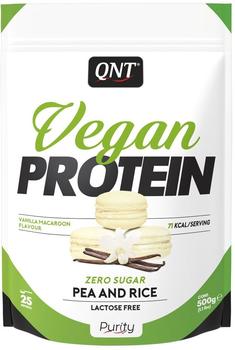 QNT Vegan Protein, Vanilla Macaroon, 1er Pack (1 x 500 g)