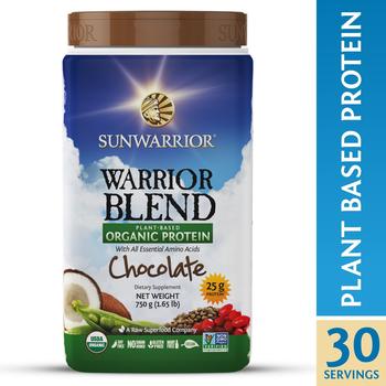 Sunwarrior Blend Raw Protein 750g Chocolate