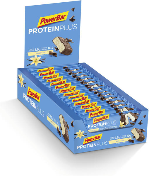 PowerBar Protein Plus Low Sugar Riegel Vanilla 35g