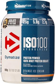Dymatize Iso100 Hydrolyzed Orange Ice Cream Pulver 900 g