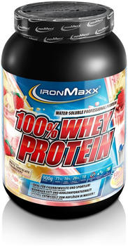 ironMaxx 100% Whey Protein Strawberry Vanilla Pulver 900 g