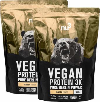nu3 Vegan Protein 3K Vanille Pulver 1000 g