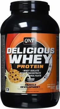 QNT Delicious Whey Protein Powder, Cookies & Cream, 2.2 kg