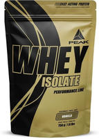 PEAK Whey Protein Isolat - 750g - Geschmack Vanilla I 25 Portionen I sehr hoher