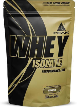 Peak Whey Protein Isolat 750 g vanilla