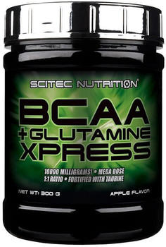 Scitec Nutrition BCAA + Glutamine Xpress Apfel Pulver 300 g