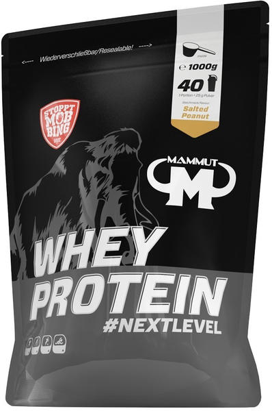 Mammut Whey Protein Next Level 1000 g salted peanut