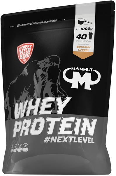 Mammut Whey Protein Next Level 1000 g caramel cream