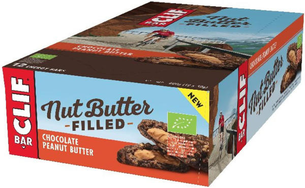Clif Bar Nut Butter Filled 12x50g Chocolate Peanut Butter