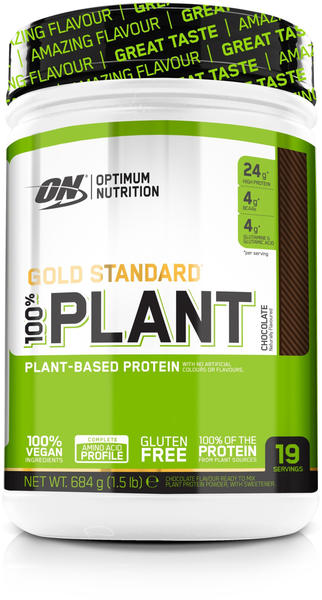 Optimum Nutrition Optimum Nutrition 100 % Gold Standard Plant Protein 1.5 lb Chocolate