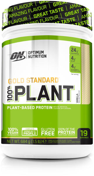 Optimum Nutrition Optimum Nutrition 100 % Gold Standard Plant Protein 1.5 lb Vanilla