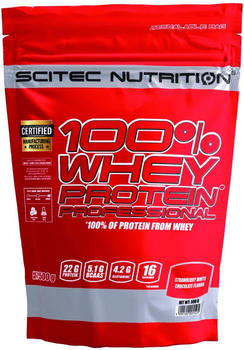 Scitec Nutrition 100% Whey Protein Professional 500g Strawberry White Chocolate