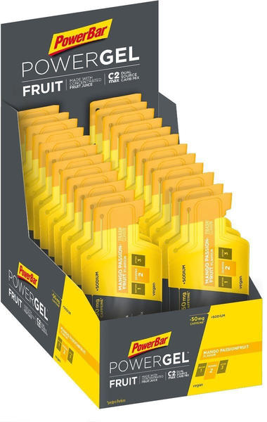 PowerBar Powergel Fruit 24 x 41 g mango passion fruit