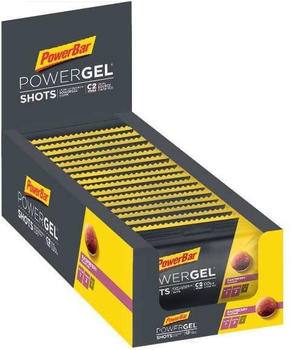 PowerBar Powergel Shots 16 x 60g Raspberry