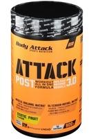 Body Attack Post Workout Shake POST ATTACK 3.0 I Workout All in One Formula I Maltodextrin, Whey Protein, BCAA, CREAZ, L-Glutamin I Muskelaufbau & Regeneration I 900g (Exotic Fruit)