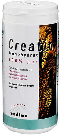 Endima Creatin Monohydrat 100% Pur Pulver 1000g