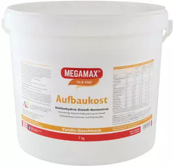 Megamax Aufbaukost Vanille Pulver (7 kg)