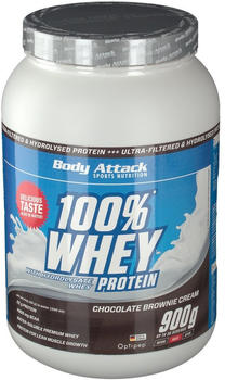 Body Attack 100% Whey Protein (81390) 900g Chocolate Brownie