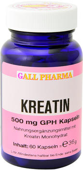 Hecht Pharma Kreatin Gph 500 Mg Kapseln 60 Stk.