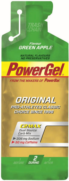 PowerBar PowerGel Original Green Apple 24 x 41 g