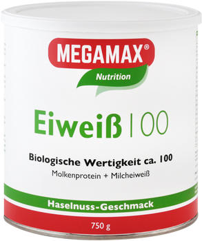 Megamax Eiweiss 100 Haselnuss Pulver (750g)