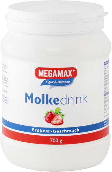 Megamax Molke Drink Megamax Erdbeere Pulver (700 g)