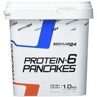 Bodylab24 Protein Pancake Mix, Geschmack: Blaubeere, Low Carb Backmischung, Eiweiß Pfannkuchen, Mixen, Backen & Genießen, wenig Fett, 1kg