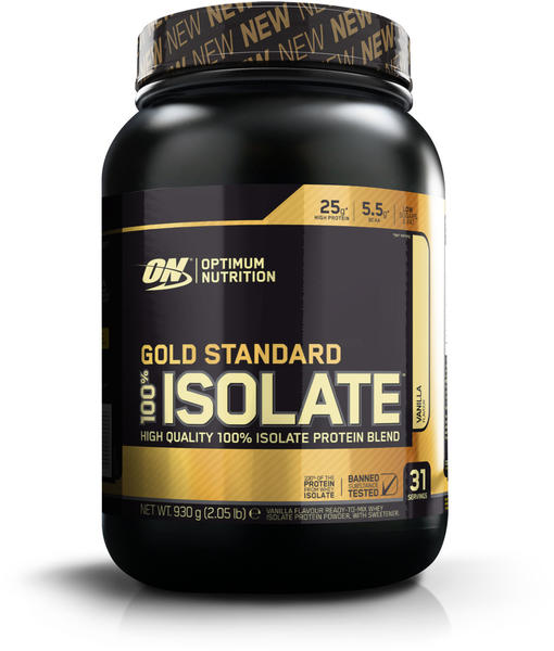 Optimum Nutrition 100 % Gold Standard Isolate 930 g Vanilla
