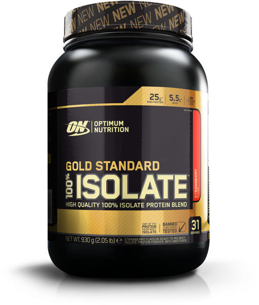 Optimum Nutrition 100 % Gold Standard Isolate 930 g Strawberry