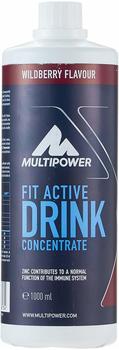 MultiPower Fit Active Konzentrat Wildbeere Drink 1000 ml