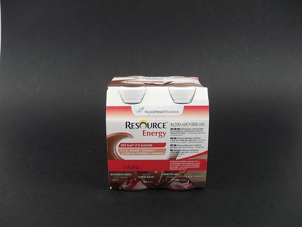 Nestlé Nutrition Resource energy Schokolade (4 x 200 ml)