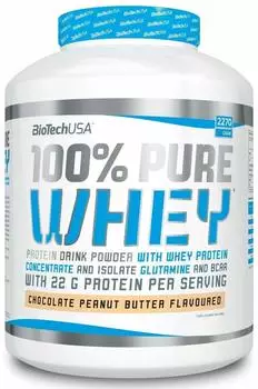BIOTECH 100% Pure Whey Cookies & Cream Pulver 2270 g