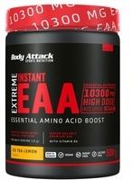 Body Attack Extreme Instant EAA Pulver - 500g, extrem Lecker, sofort löslich, vegan, 8 essentielle Aminosäuren hochdosiert - 10300mg EAAs pro Shake, Made in Germany, Ice Tea