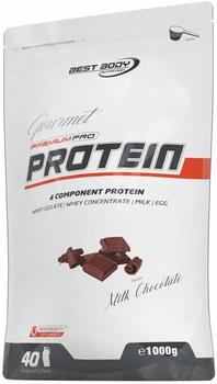 Best Body Gourmet Premium Pro Protein Milk Chocolate Pulver 1000 g