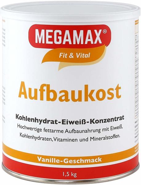 Megamax Aufbaukost Vanille Pulver (1500 g)