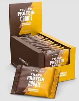 Myprotein Gefüllter Protein Cookie 12 x 75g (P5028) Double Chocolate & Caramel