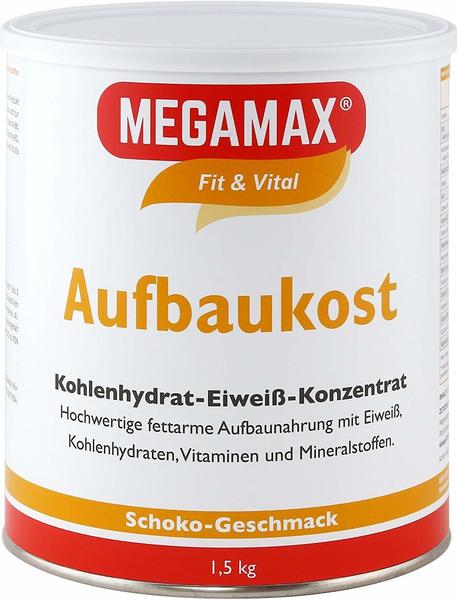 Megamax Aufbaukost Schoko Pulver (1500 g)