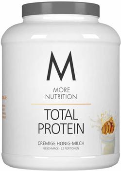 MORE Nutrition Total Protein 600g Dose Cremige Honigmilch