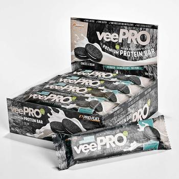 ProFuel veePRO Cookies & Cream Riegel 12 x 74 g